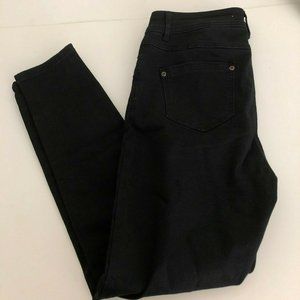 find. Women's Skinny Mid Rise Stretch Jeans, Black